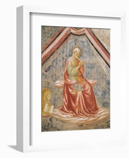 St Mark Evangelist, Fresco-Masolino Da Panicale-Framed Giclee Print