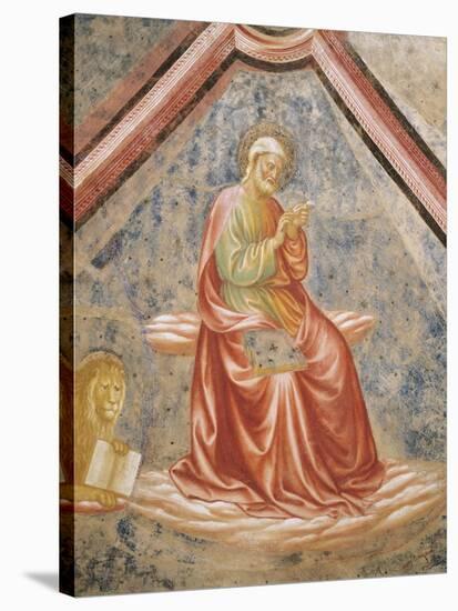 St Mark Evangelist, Fresco-Masolino Da Panicale-Stretched Canvas
