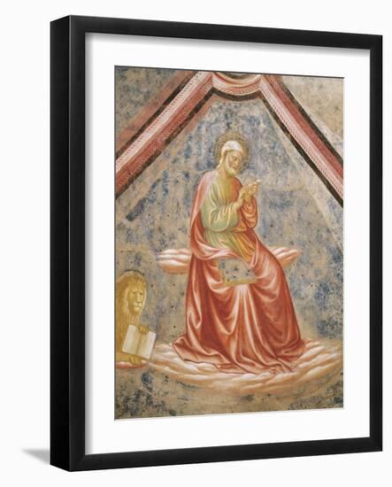 St Mark Evangelist, Fresco-Masolino Da Panicale-Framed Giclee Print