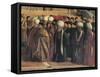 St Mark Preaching in Alexandria, Egypt-Gentile Bellini-Framed Stretched Canvas