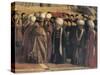 St Mark Preaching in Alexandria, Egypt-Gentile Bellini-Stretched Canvas