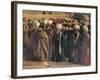 St Mark Preaching in Alexandria, Egypt-Gentile Bellini-Framed Giclee Print