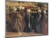 St Mark Preaching in Alexandria, Egypt-Gentile Bellini-Mounted Giclee Print