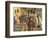 St Mark Preaching in Alexandria, Egypt-Gentile Bellini-Framed Giclee Print