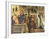 St Mark Preaching in Alexandria, Egypt-Gentile Bellini-Framed Giclee Print