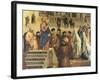 St Mark Preaching in Alexandria, Egypt-Gentile Bellini-Framed Giclee Print