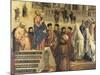 St Mark Preaching in Alexandria, Egypt-Gentile Bellini-Mounted Giclee Print