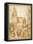 St. Mark Preaching in the Piazza-Lattanzio da Rimini-Framed Stretched Canvas