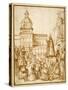 St. Mark Preaching in the Piazza-Lattanzio da Rimini-Stretched Canvas