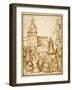 St. Mark Preaching in the Piazza-Lattanzio da Rimini-Framed Giclee Print