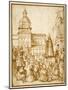 St. Mark Preaching in the Piazza-Lattanzio da Rimini-Mounted Giclee Print