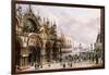 St. Mark's and the Doge's Palace, Venice-Carlo Grubacs-Framed Giclee Print