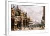 St. Mark's and the Doge's Palace, Venice-Carlo Grubacs-Framed Giclee Print