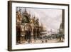 St. Mark's and the Doge's Palace, Venice-Carlo Grubacs-Framed Giclee Print