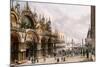 St. Mark's and the Doge's Palace, Venice-Carlo Grubacs-Mounted Giclee Print