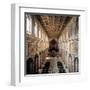 St. Mark's Basilica, 336, 4th c. Interior view of nave toward alter, Rome, Italy-null-Framed Art Print