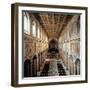 St. Mark's Basilica, 336, 4th c. Interior view of nave toward alter, Rome, Italy-null-Framed Art Print
