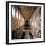 St. Mark's Basilica, 336, 4th c. Interior view of nave toward alter, Rome, Italy-null-Framed Art Print