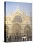 St. Mark's Basilica in Mist, Venice, UNESCO World Heritage Site, Veneto, Italy, Europe-Thouvenin Guy-Stretched Canvas