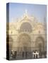 St. Mark's Basilica in Mist, Venice, UNESCO World Heritage Site, Veneto, Italy, Europe-Thouvenin Guy-Stretched Canvas