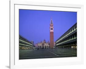 St. Mark's Basilica, St. Mark's Square, Venice, Italy-Alan Copson-Framed Photographic Print