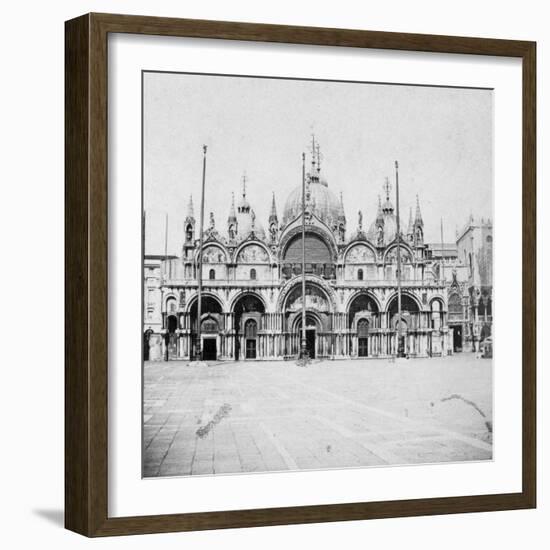 St Mark's Basilica, Venice, Italy, Late 19th or Early 20th Century-null-Framed Giclee Print