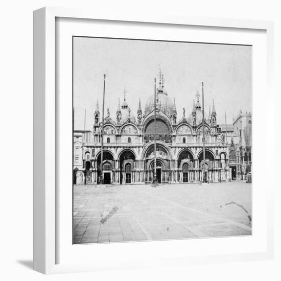 St Mark's Basilica, Venice, Italy, Late 19th or Early 20th Century-null-Framed Giclee Print