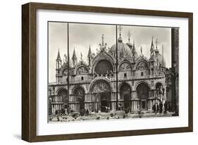 St. Mark's Basilica, Venice, Italy, Photo-null-Framed Art Print