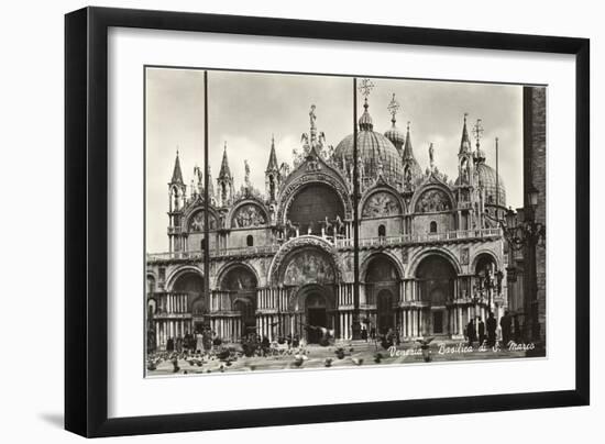 St. Mark's Basilica, Venice, Italy, Photo-null-Framed Art Print