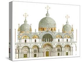 St, Mark's Basilica, Venice, Italy-Fernando Aznar Cenamor-Stretched Canvas