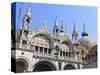 St. Mark's Basilica, Venice, UNESCO World Heritage Site, Veneto, Italy, Europe-Amanda Hall-Stretched Canvas