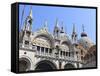 St. Mark's Basilica, Venice, UNESCO World Heritage Site, Veneto, Italy, Europe-Amanda Hall-Framed Stretched Canvas