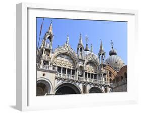 St. Mark's Basilica, Venice, UNESCO World Heritage Site, Veneto, Italy, Europe-Amanda Hall-Framed Photographic Print