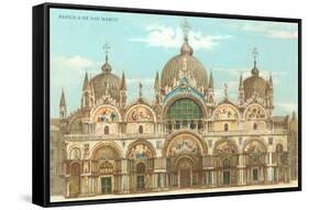 St. Mark's Basilica-null-Framed Stretched Canvas
