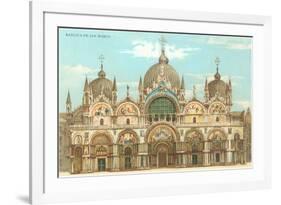 St. Mark's Basilica-null-Framed Art Print