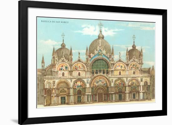 St. Mark's Basilica-null-Framed Art Print