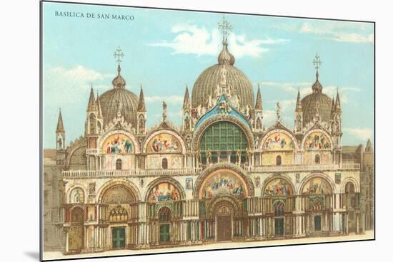 St. Mark's Basilica-null-Mounted Art Print