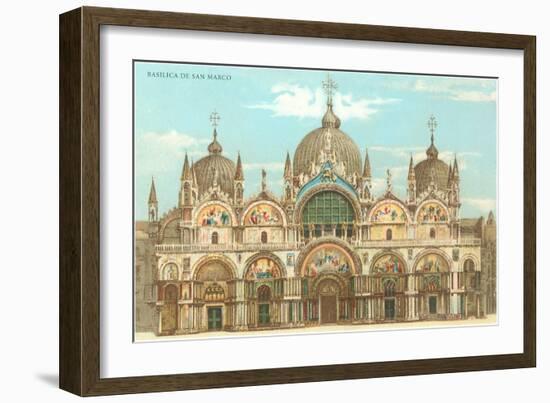 St. Mark's Basilica-null-Framed Art Print