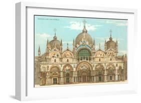 St. Mark's Basilica-null-Framed Art Print