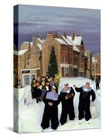 St. Mark's C.E. School Band-Margaret Loxton-Stretched Canvas