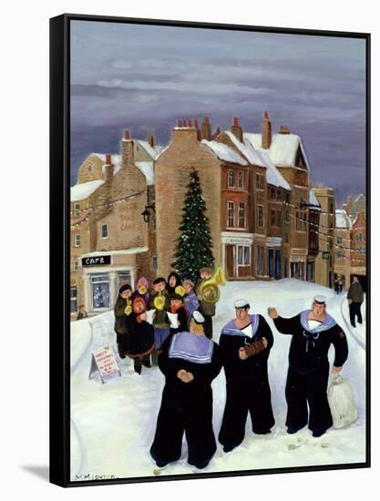 St. Mark's C.E. School Band-Margaret Loxton-Framed Stretched Canvas