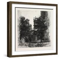 St. Mark's Church, Niagara, Canada, Nineteenth Century-null-Framed Giclee Print