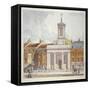 St Mark's Church, North Audley Street, London, 1827-Robert Blemmell Schnebbelie-Framed Stretched Canvas