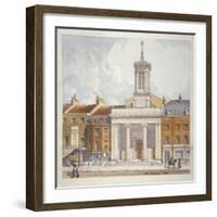 St Mark's Church, North Audley Street, London, 1827-Robert Blemmell Schnebbelie-Framed Giclee Print