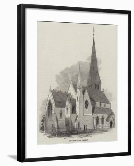 St Mark's Church, Wrexham-null-Framed Giclee Print