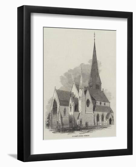 St Mark's Church, Wrexham-null-Framed Giclee Print