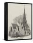 St Mark's Church, Wrexham-null-Framed Stretched Canvas