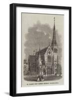 St Mark's New Parish Church, Notting-Hill-null-Framed Giclee Print