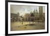 St Mark's Square, 1882-Filippo Carcano-Framed Giclee Print