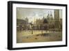 St Mark's Square, 1882-Filippo Carcano-Framed Giclee Print